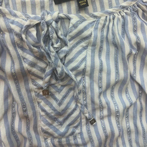 Adrienne Vittadini Women's Striped Blouse - Size 2X - Picture 2 of 9